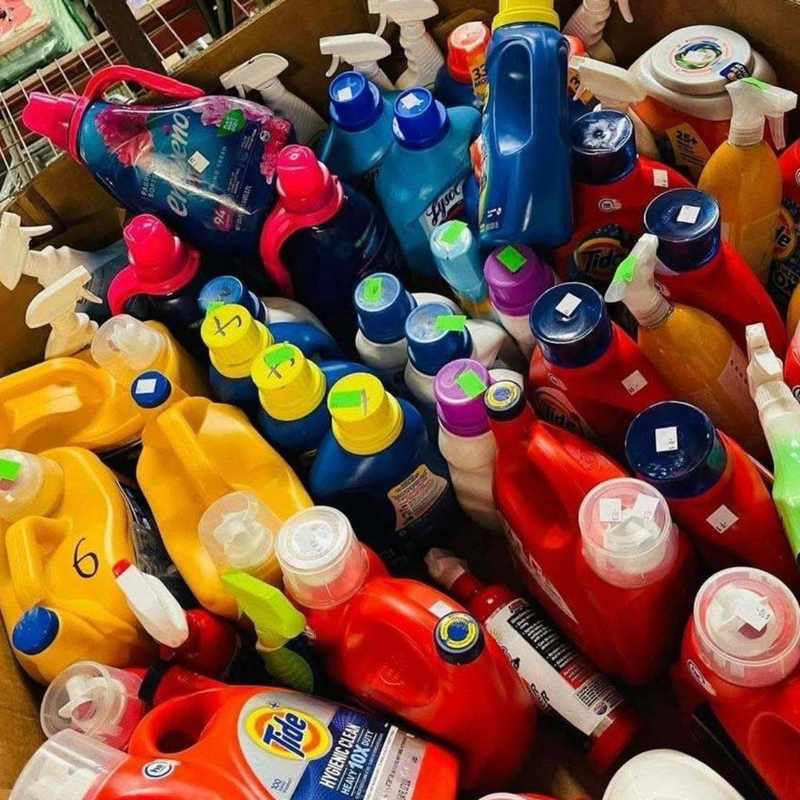 Household Cleaning Products Pallet